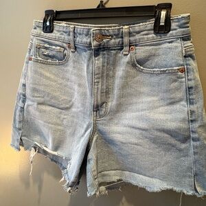 AE Stretch Denim Highest Rise Baggy Shorts